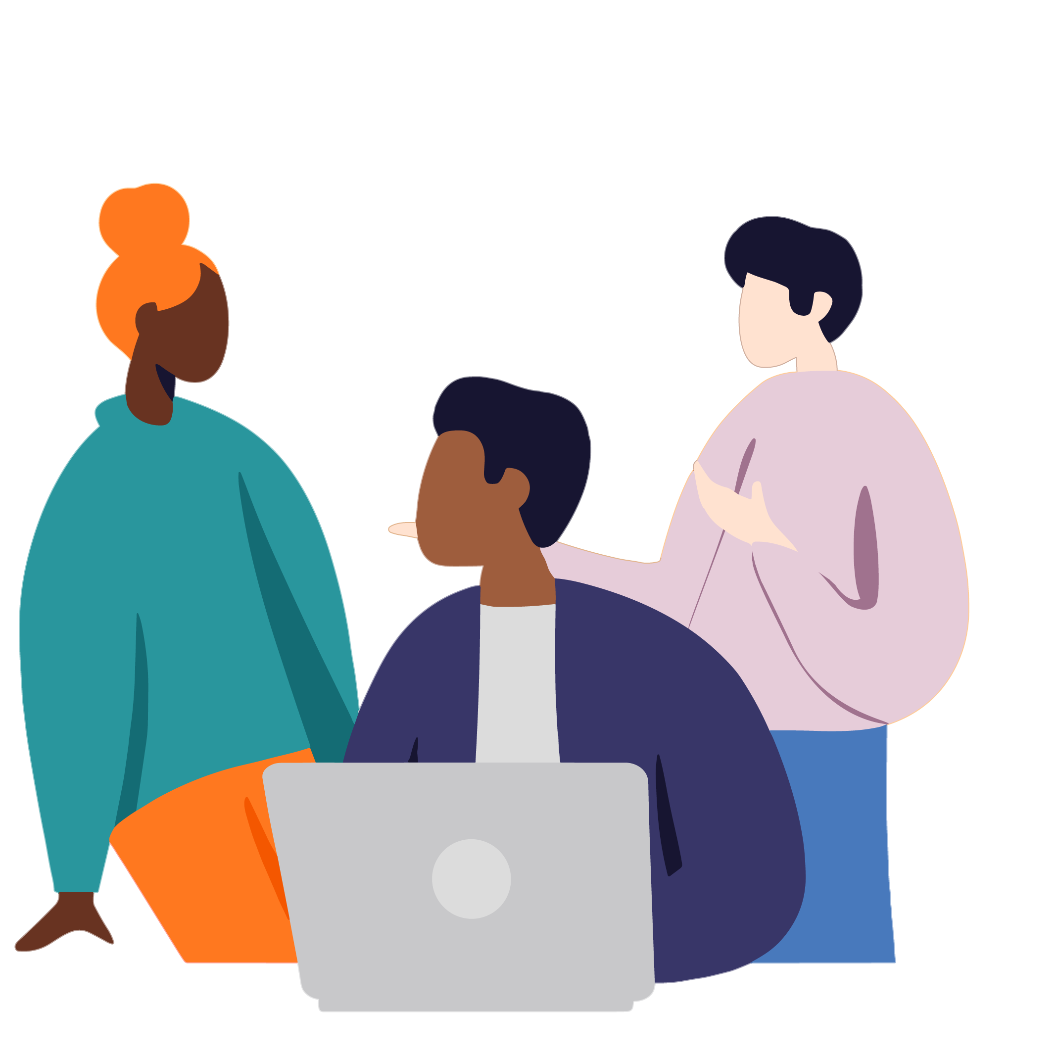 hosting illustration